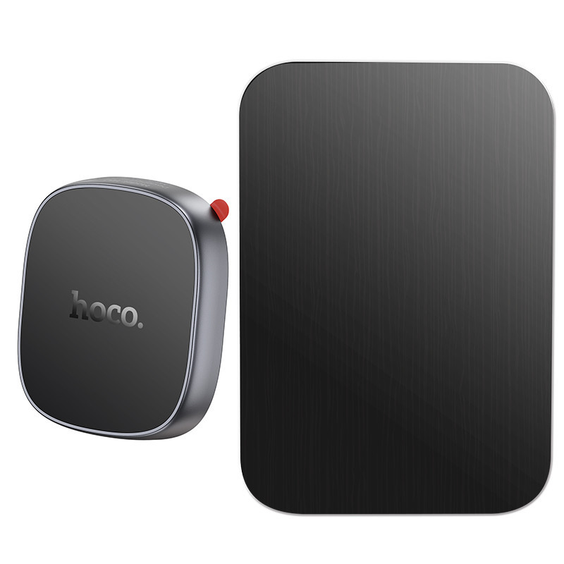 Hoco Suport Auto, Magnetic, montaj Ventilatie, UltraCompact, Black/Gray