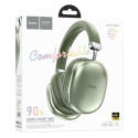 Hoco W35 Max - Casti Wireless, Over Ear, BT 5.3, Stand-By 200h, 800mAh, suport card, Joy | Blue Sky
