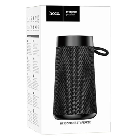 Hoco HC13 » Boxa portabila, TWS, BT 5.0 Wireless, 5W, Sports, Black