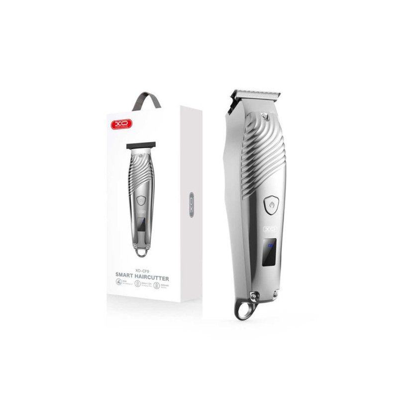 XO Aparat, Trimmer Barba / Par, portabil, 5W, Crome Silver