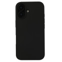 Husa silicon Thin - iPhone - MicroFiber, Black