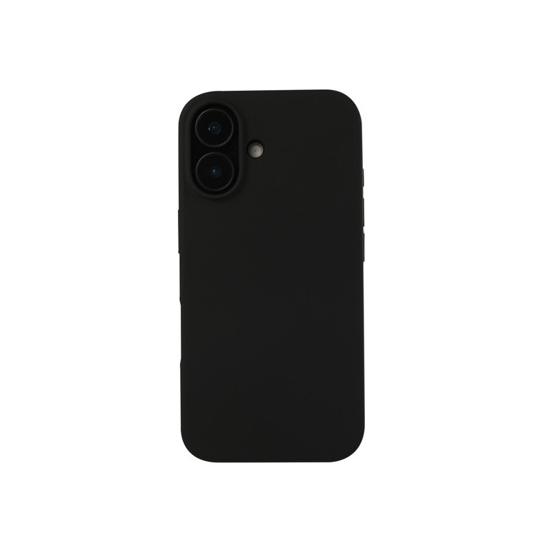 Husa silicon Thin - iPhone - MicroFiber, Black